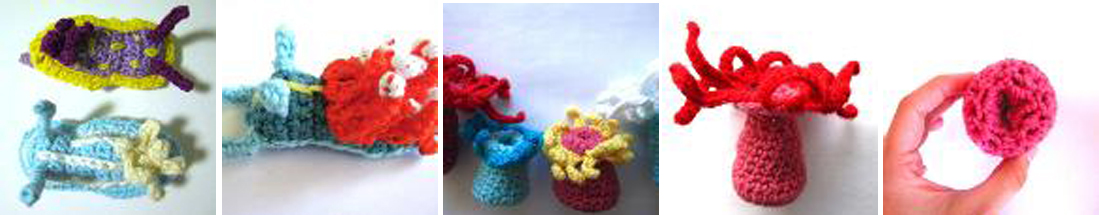 If I learned how to crochet, I could make a whole bunch of retractable sea anemones too!