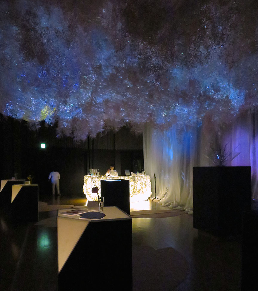 Naturally, there's a bar.