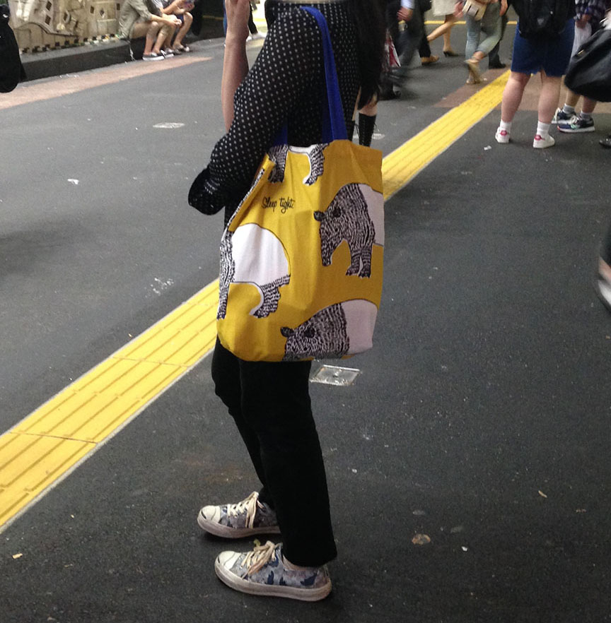 But when they started appearing outside Shibuya station, I realized resistance was futile