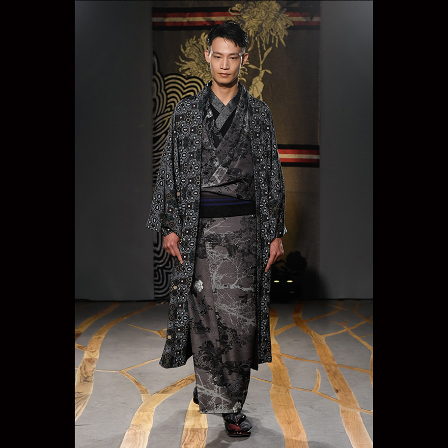 Jotaro Saito men's kimono and coat