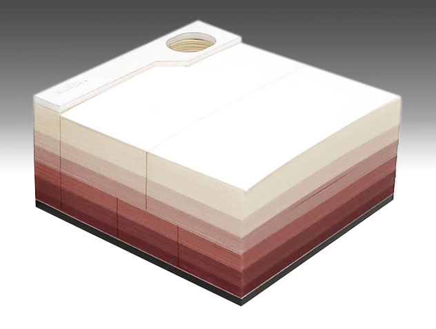 Notepad from Omoshiroi online store that reveals Kiyomizudera temple as it's used