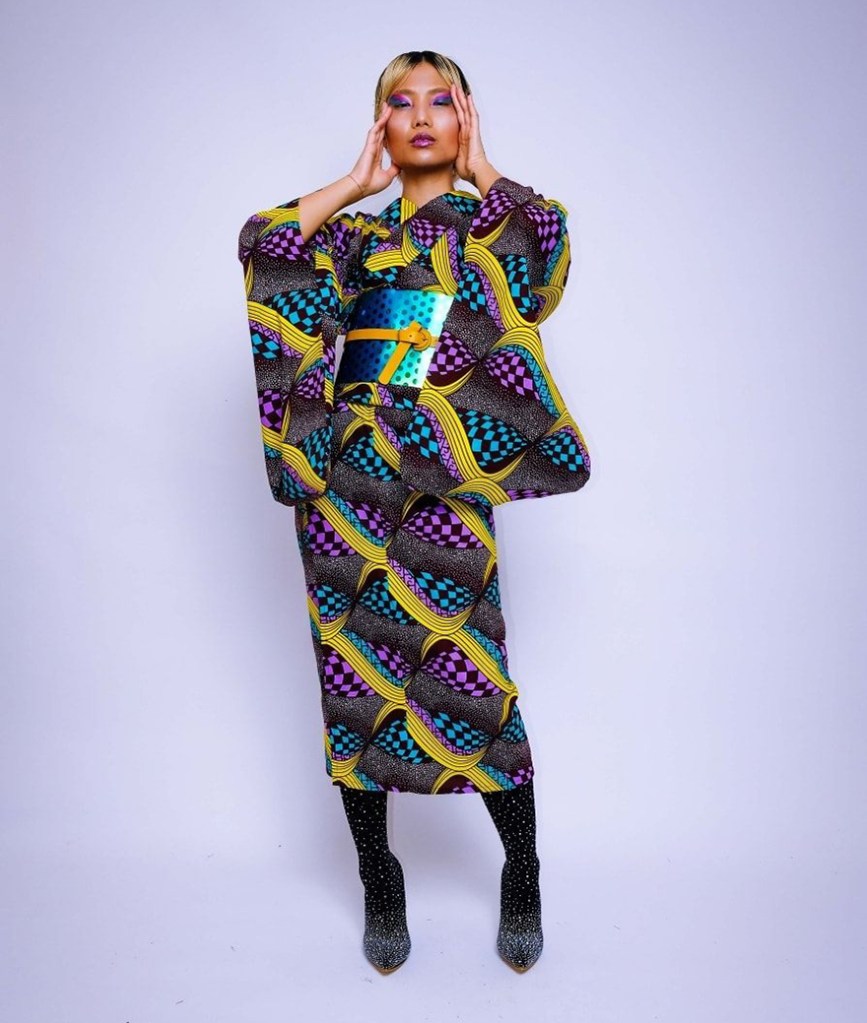 Uber Dandy Kimono Nyoni kimono ensemble