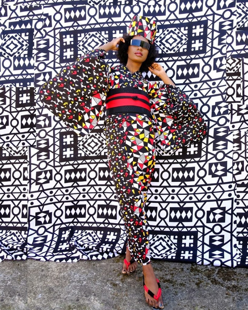 Uber Dandy Kimono Amazwe kimono ensemble