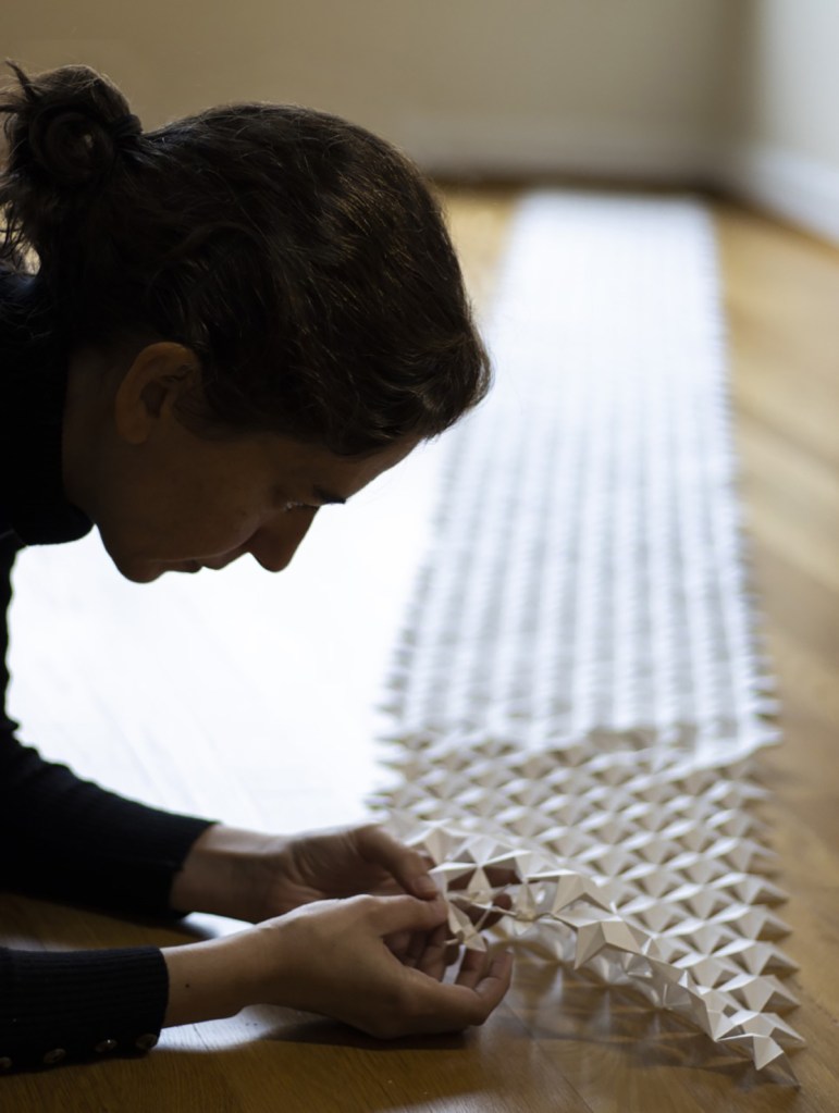 Paula Pietranera folding renzuru cranes