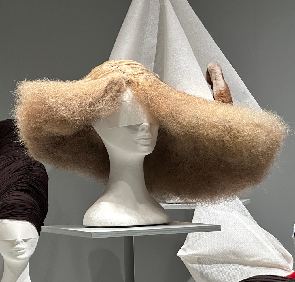 Hair/headpieces by Katsuya Kamo displayed at Kamo Head exhibition