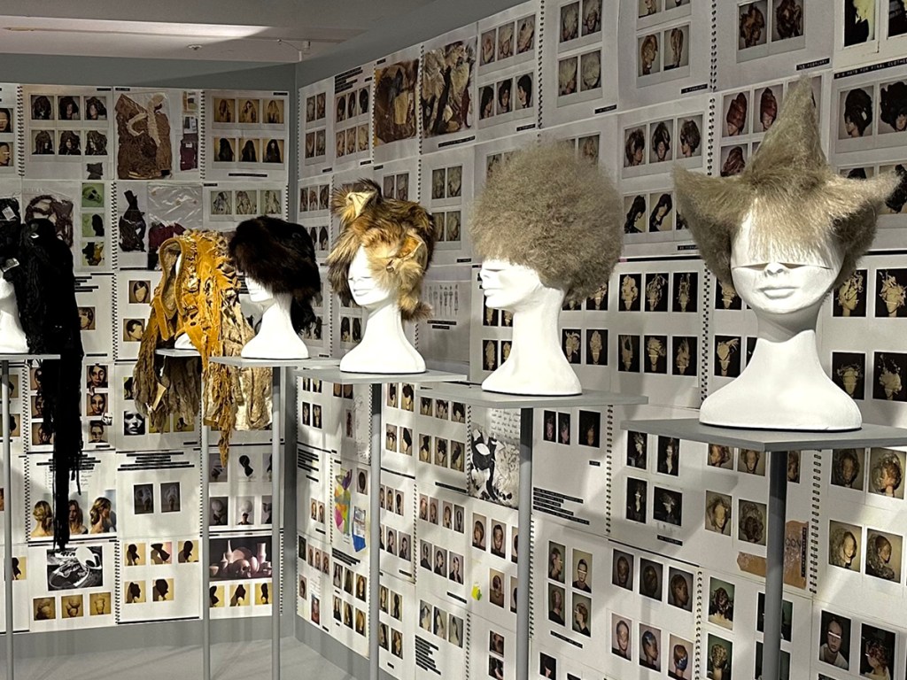 Hair/headpieces by Katsuya Kamo displayed at Kamo Head exhibition