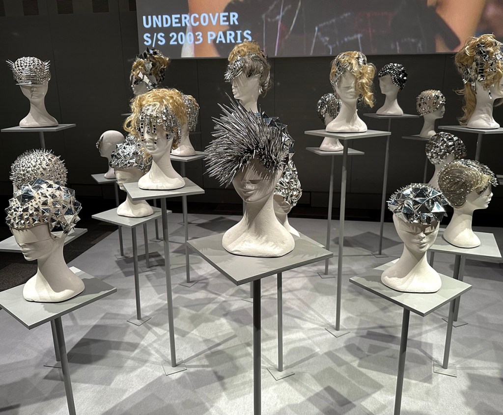 Hair/headpieces by Katsuya Kamo displayed at Kamo Head exhibition