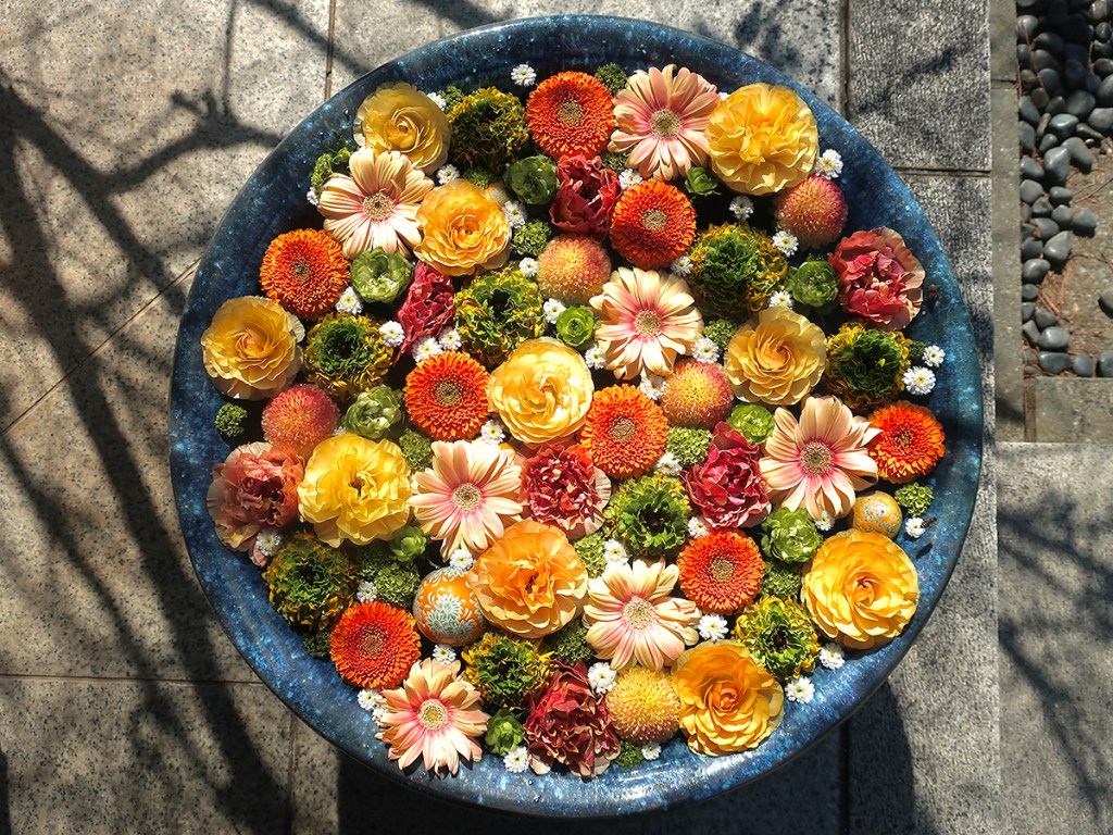 Hanachōzu at the Gyōda Hachiman Shrine