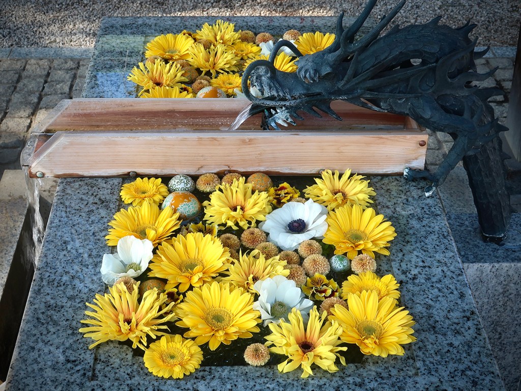 Hanachōzu at Kawagoe Hachimangu