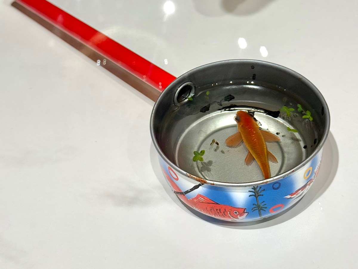 Riusuke Fukahori’s 3-D paintings turn goldfish into mind-boggling&nbsp;art